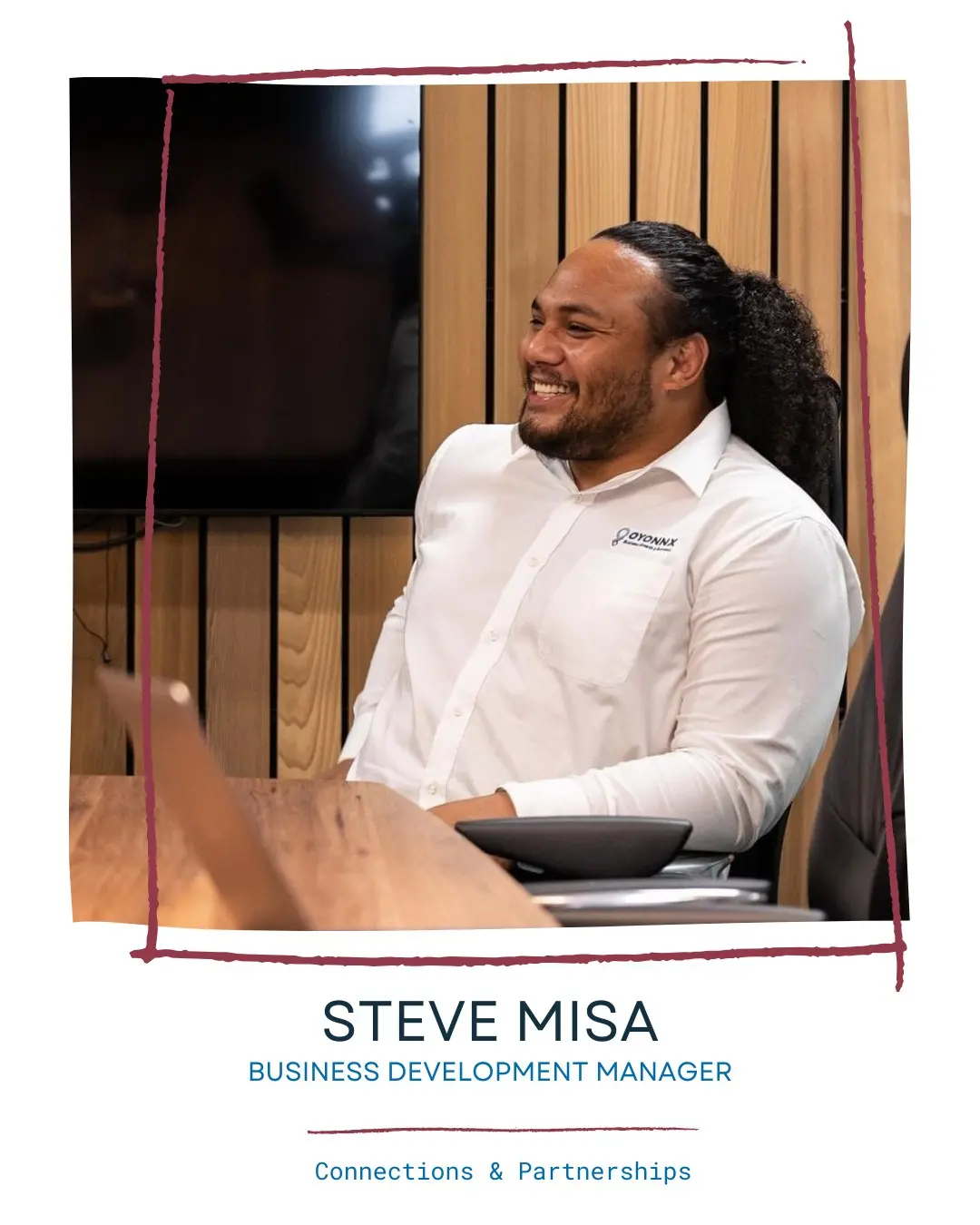 Steve Misa, Business Development Manager — Connections and Partnerships at Oyonnx